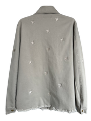 CHAQUETA DRIL BORDADO ESTRELLAS